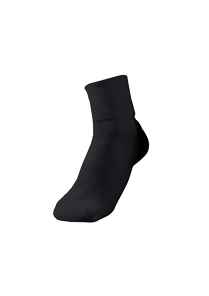 School Ankle Sock Black (3 Pack)