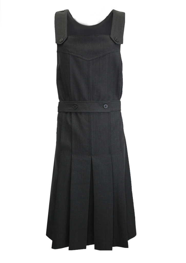 St Matthew's Collegiate Tunic Dress Charcoal